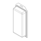 Visipak Thermoform-CLAMSHELL-#504-10.938-5.250-9.000-4.000-2.500-0.015-CLEAR,  504TF - alternate 1